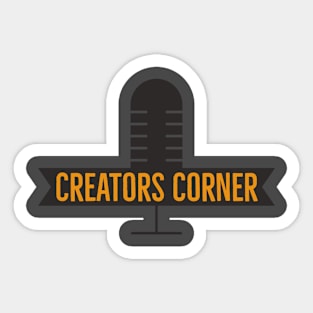 Creators Corner mic Sticker